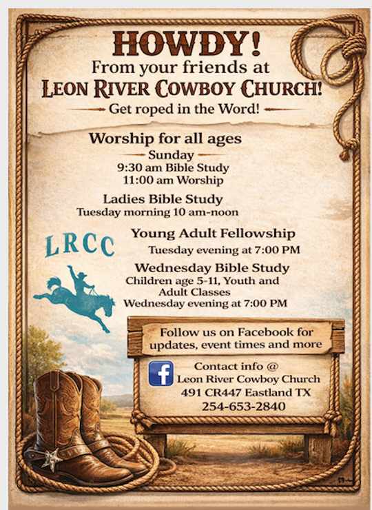 Leon River Cowboy Church