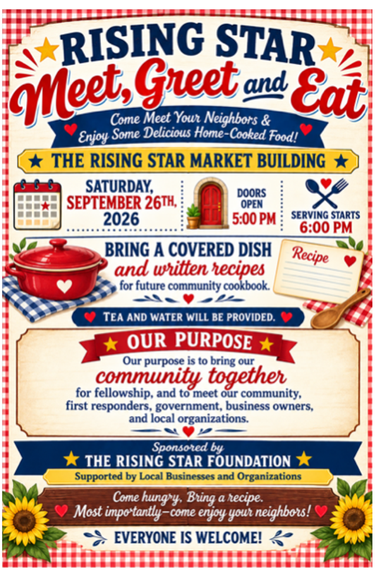 Rising Star Meet, Greet, Eat