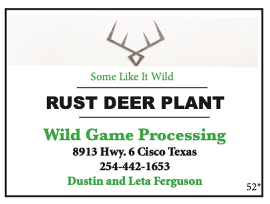 Rust Deer Plant