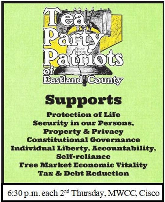 Tea party ad