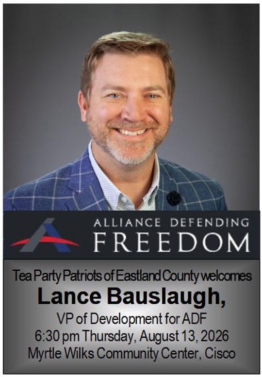 Tea party ad
