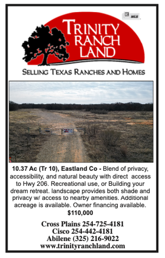 Trinity Ranch Land