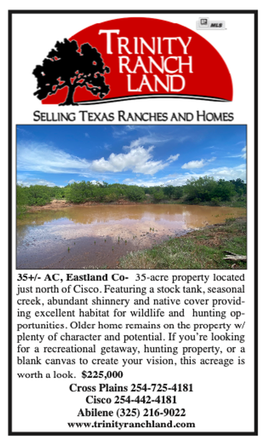Trinity Ranch Land
