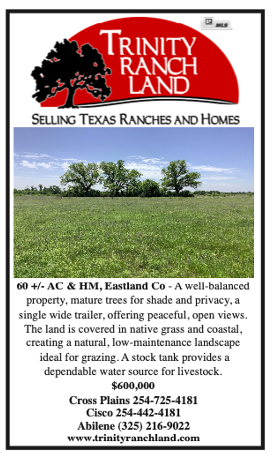 Trinity Ranch Land